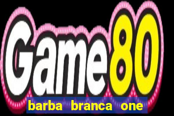 barba branca one piece tatuagem